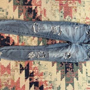 Distressed American Eagle Jeans